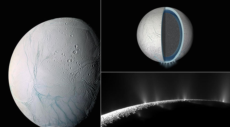 Encélado y su mar