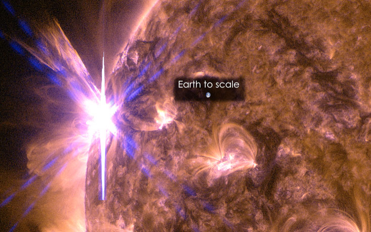 Erupción solar del 5 de mayo de 2015