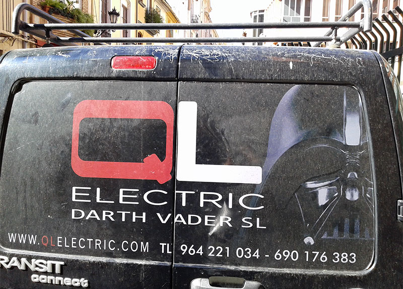 QL Electric Darth Vader