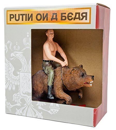 Putin cabalgando oso