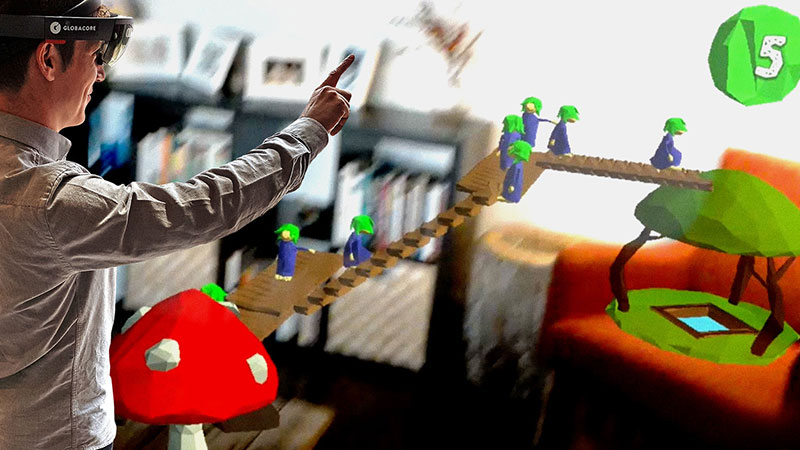 HoloLems: los Lemmings en realidad aumentada