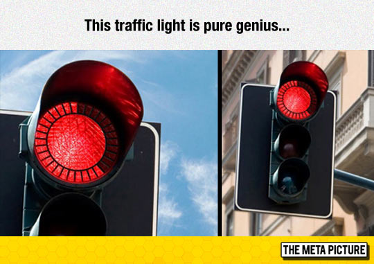 Funny red light traffic time count