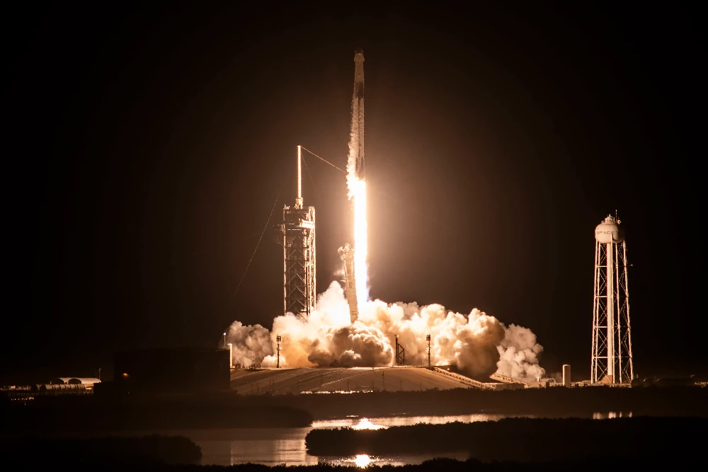 Spacex Lanza La Tripulaci N Crew Hacia La Estaci N Espacial Internacional