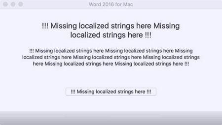 Missing Strings