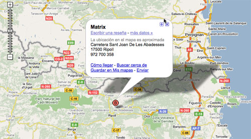Matrix-Map-Girona