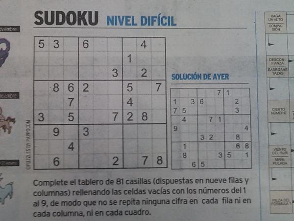 Sudoku-Ayer