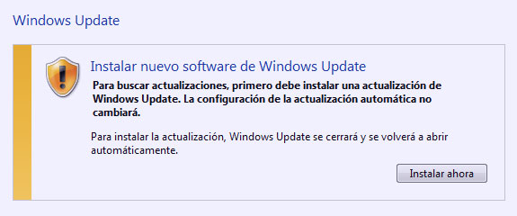 Windows Update of the Update of the…