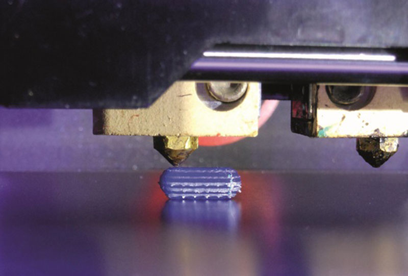 Impresión de un comprimido en 3D
