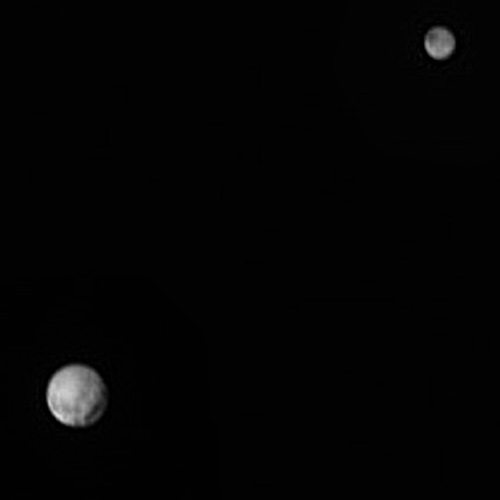 Plutón y Caronte a 18,2 millones de kilómetros