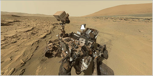 Curiosity en Marte