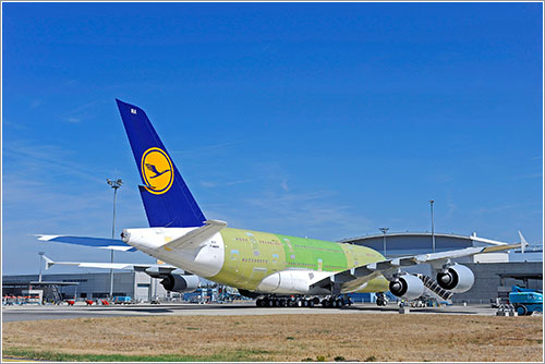 Primer A380 de Lufthansa - Airbus
