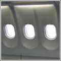 Las ventanillas son la pesadilla de un ingeniero al diseñar el fuselaje de un avión