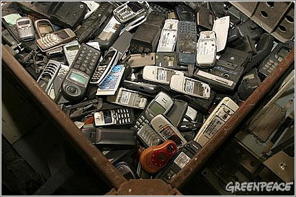 Old Mobile Phones e-Waste