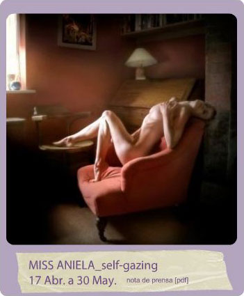 Miss Aniela self-gazing