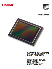 Canon White Paper Sensor CMOS