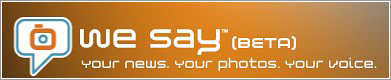 Logo de WeSay.com (beta)