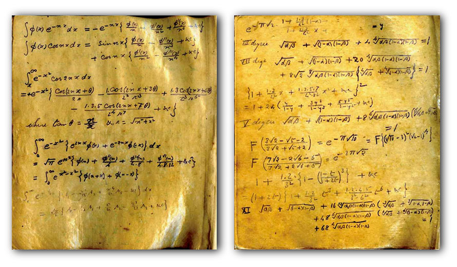 Notebook Ramanujan