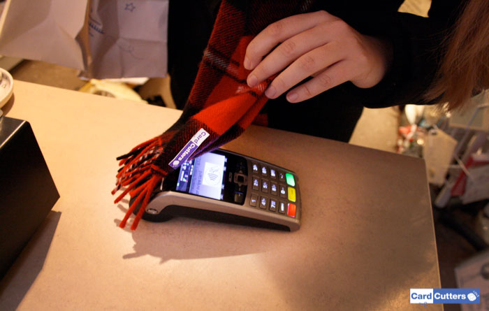 Card cutters contactless scarf 3