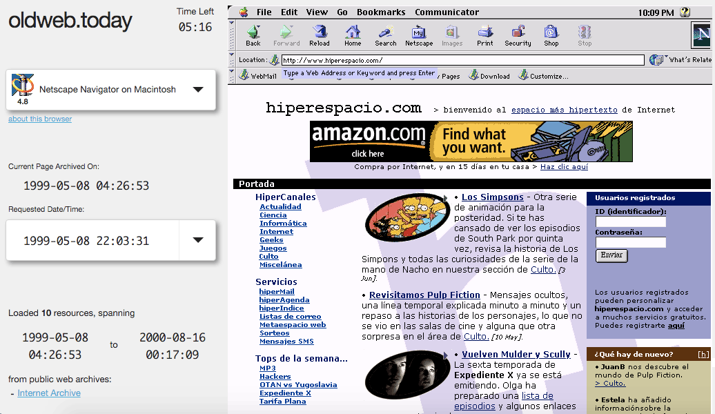 Oldweb Today
