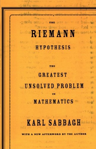 The Riemann Hypothesis The Riemann Hypothesis