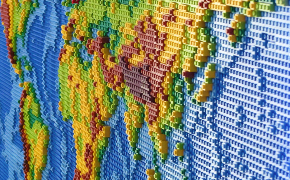 Lego World Map