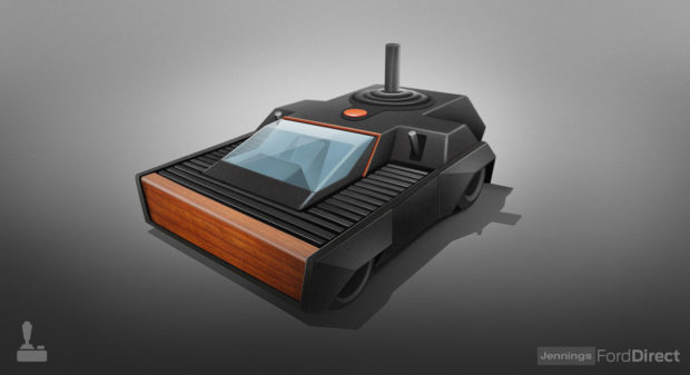 Coches futuristas con aspecto de consolas de juegos / Ford Direct