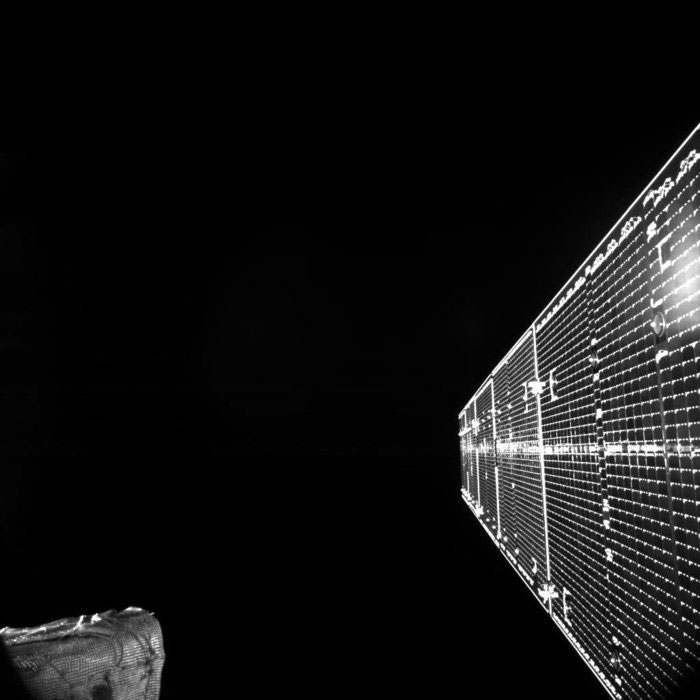 Primer selfie de BepiColombo desde el espacio