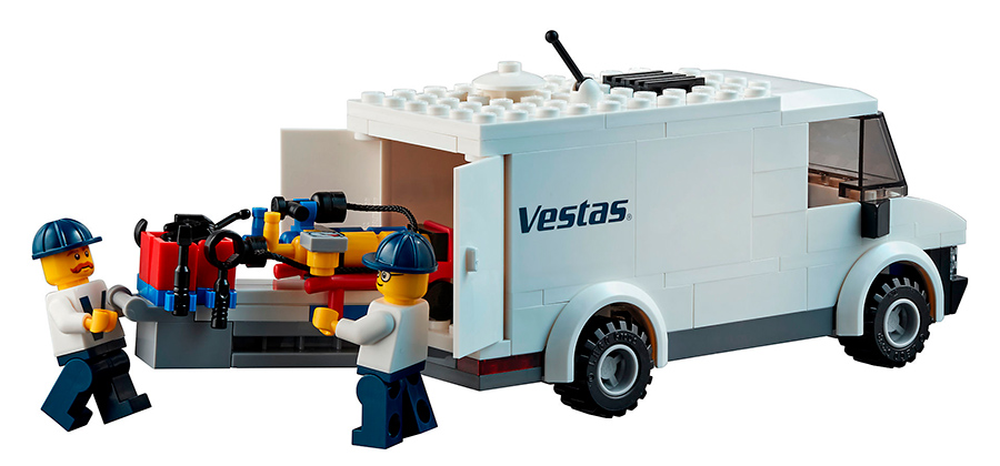 Turbina eólica de Lego / Vestas