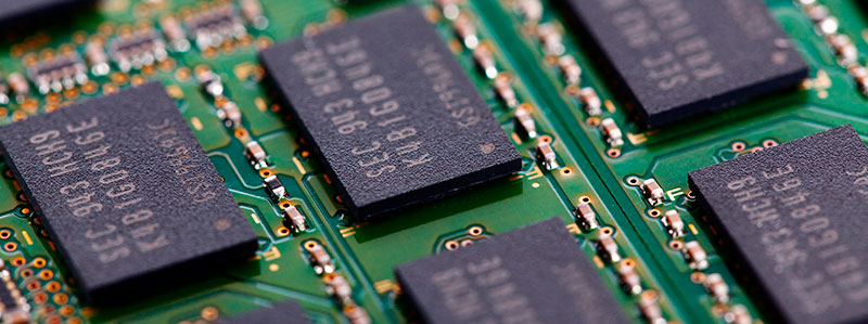 Computer memory chips