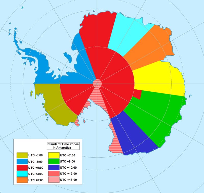 Antartida-Timezone