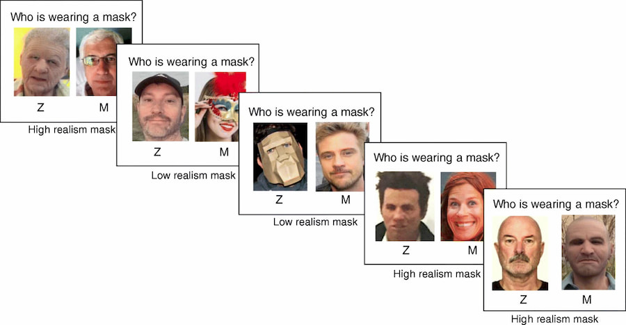 Máscaras hiperrealistas que engañan en las pruebas a la mayor parte de la gente