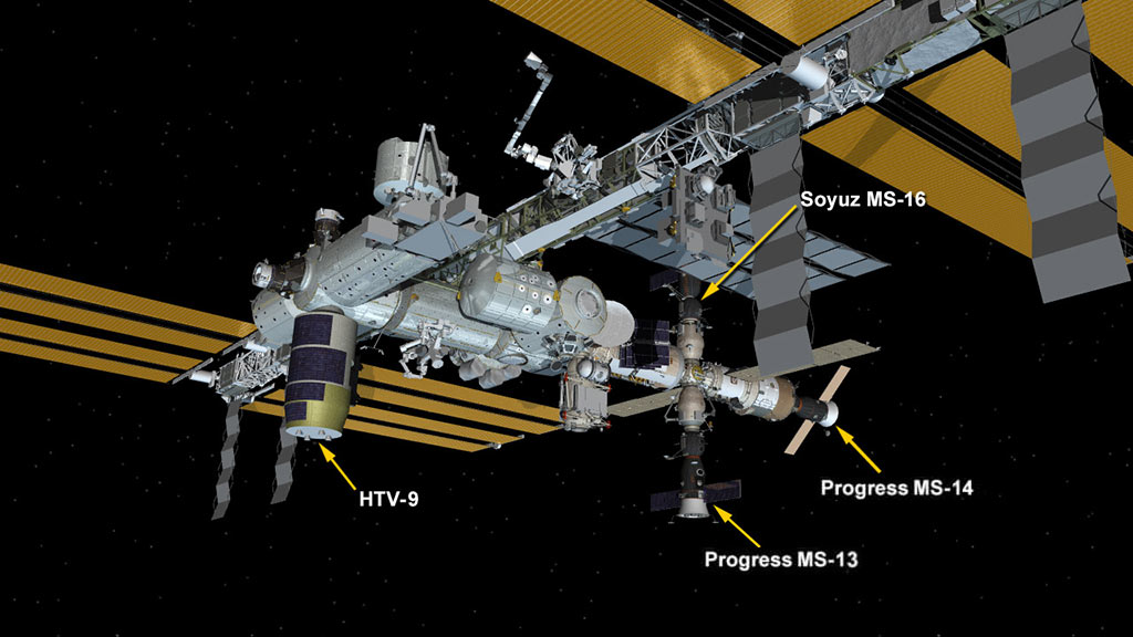 Configuración de la EEI el 25 de mayo de 2020 – NASA