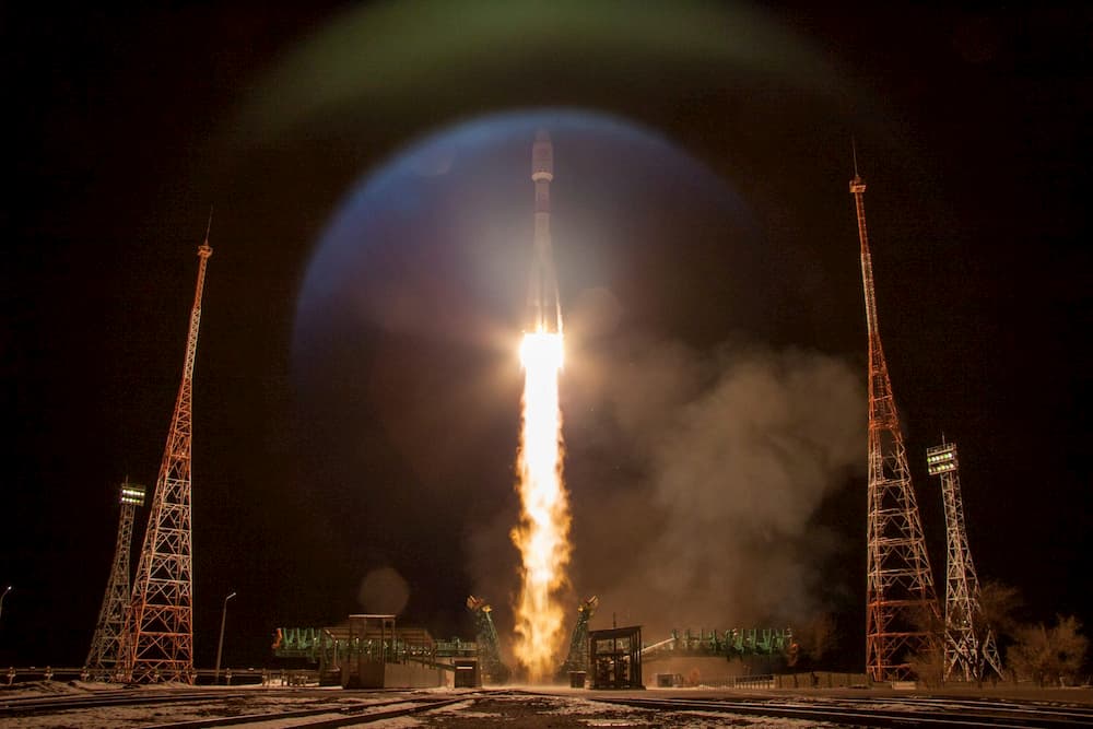 Despegue del cohete - Roscosmos