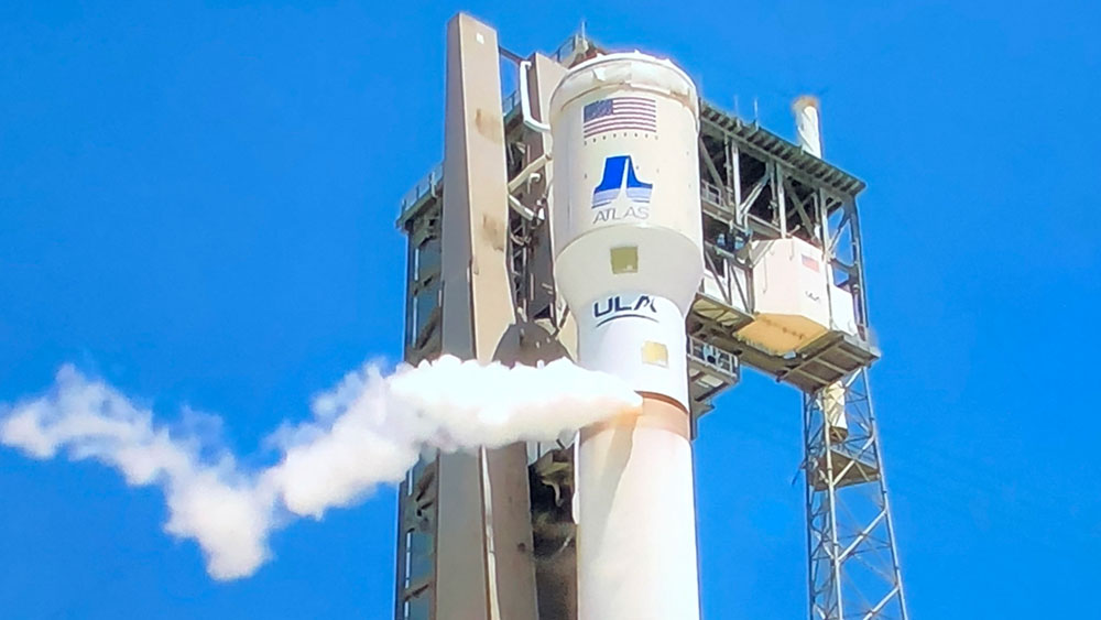 El Atlas V durante las pruebas – ULA
