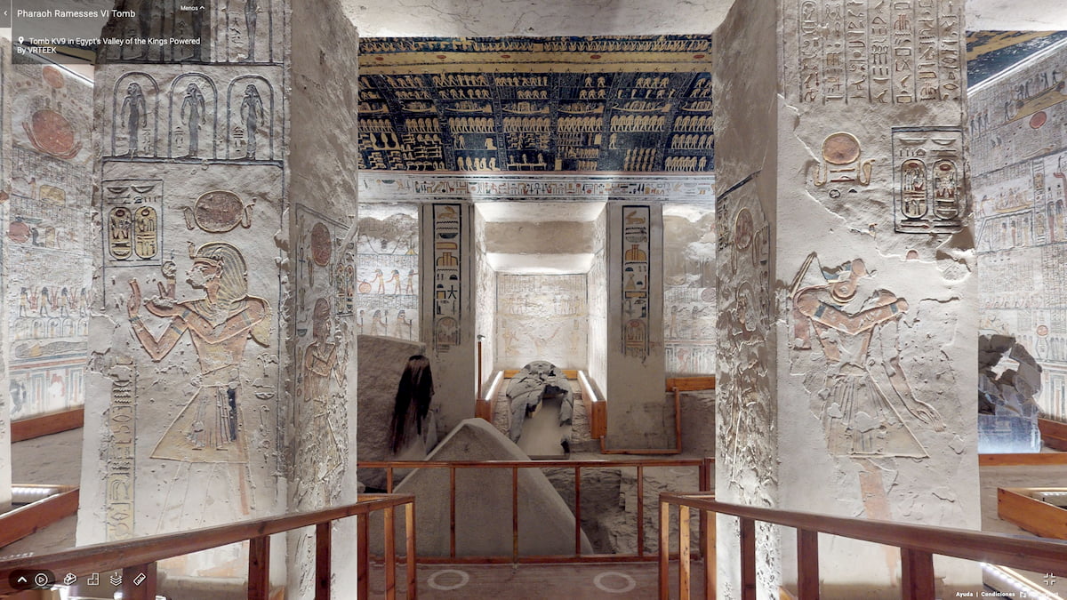 Pharaoh Ramesses VI Tomb