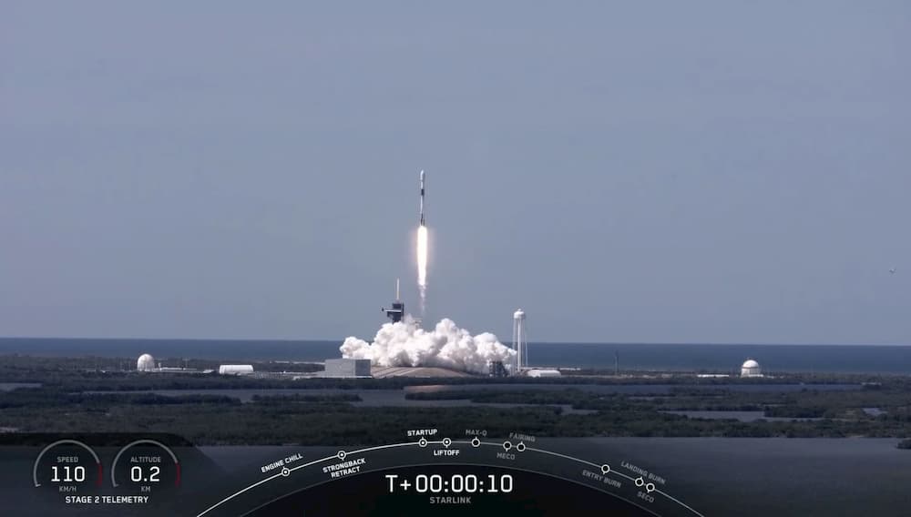 Despegue de la misión Starlink 7 – SpaceX