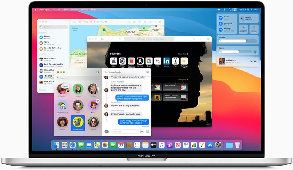 Big Sur en un MacBook Pro – Apple