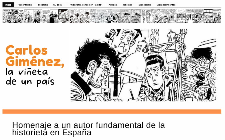 Carlos Giménez: la viñeta de un país - BiblioguiesUV at Universitat de València