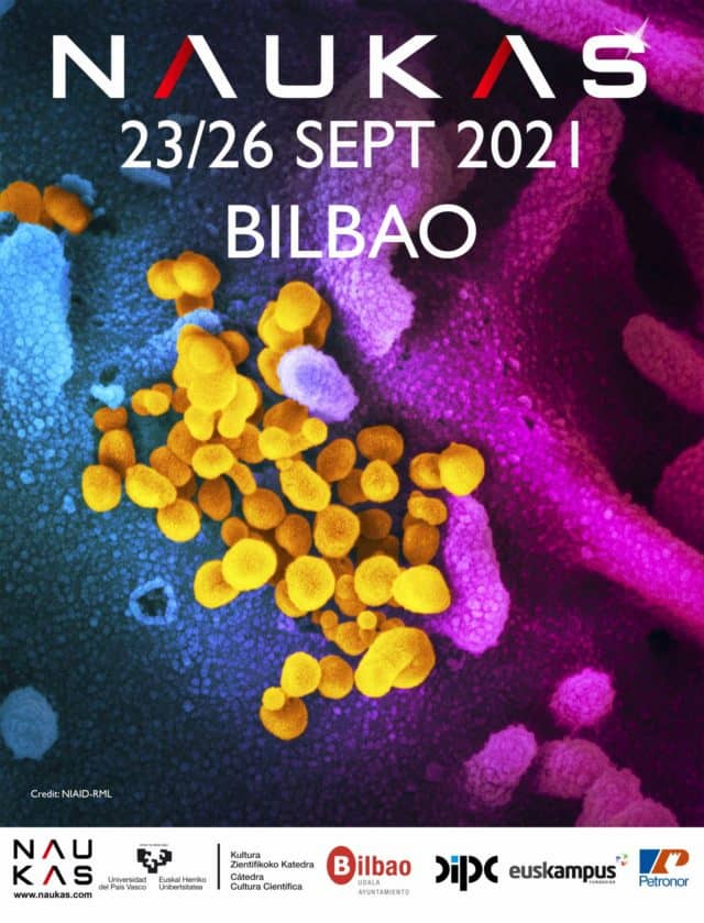 Cartel anunciador de Naukas Bilbao 2021