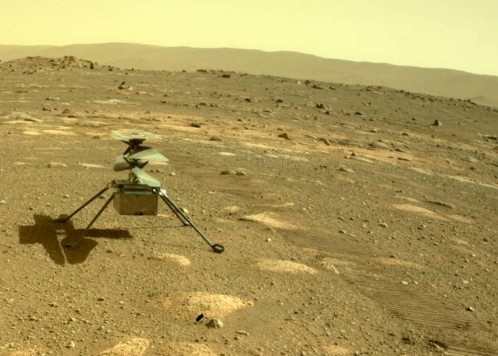 Ingenuity en Marte – NASA/JPL-Caltech