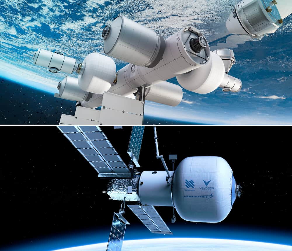 Blue Origin presenta su estación espacial Orbital Reef; Nanoracks hace