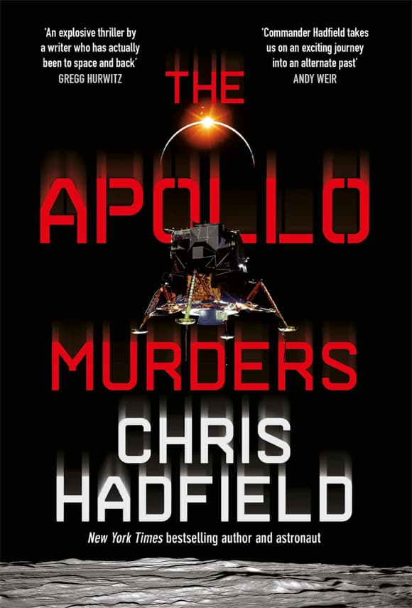 Portada de The Apollo Murders por Chris Hadfield