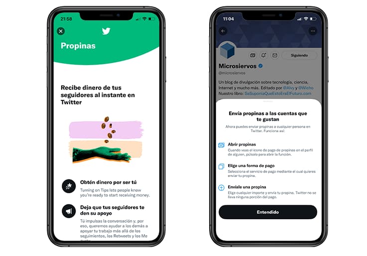 Twitter activa la función Propinas para apoyar a los usuarios de Twitter