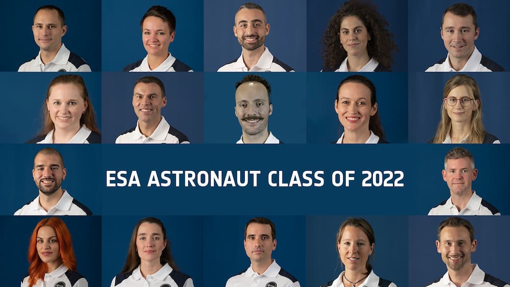 La Agencia Espacial Europea presenta su nueva promoción de astronautas, que incluye la española Sara García Alonso