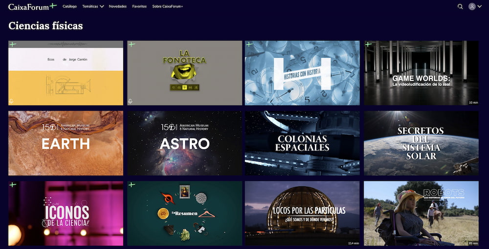 Más de mil documentales culturales y educativos en CaixaForum+, una plataforma gratuita y accesible