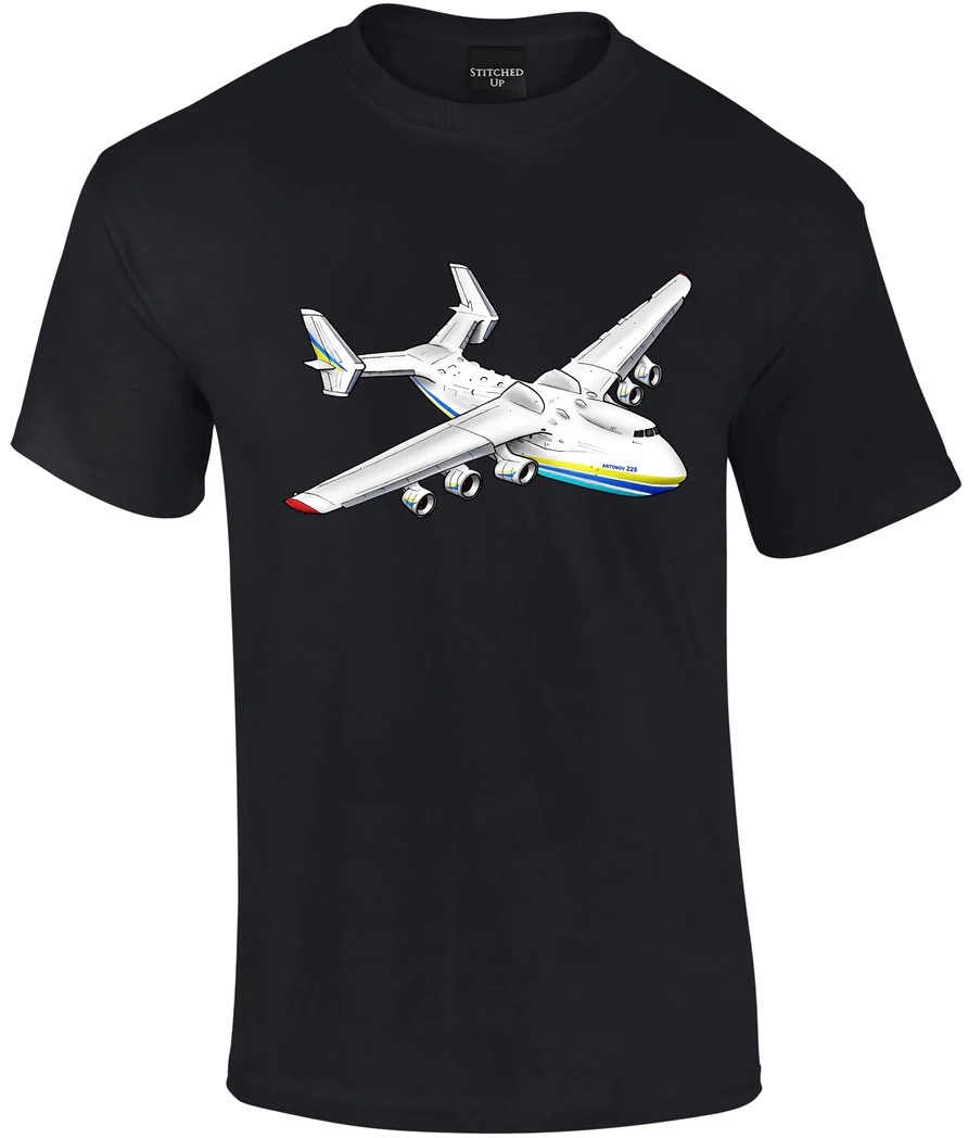 Camiseta del Mriya – Aviation Addict