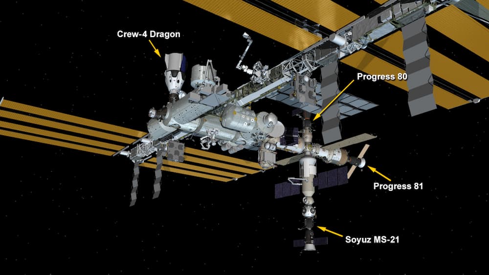 Configuración de la EEI tras la partida de la Cygnus 17 – NASA