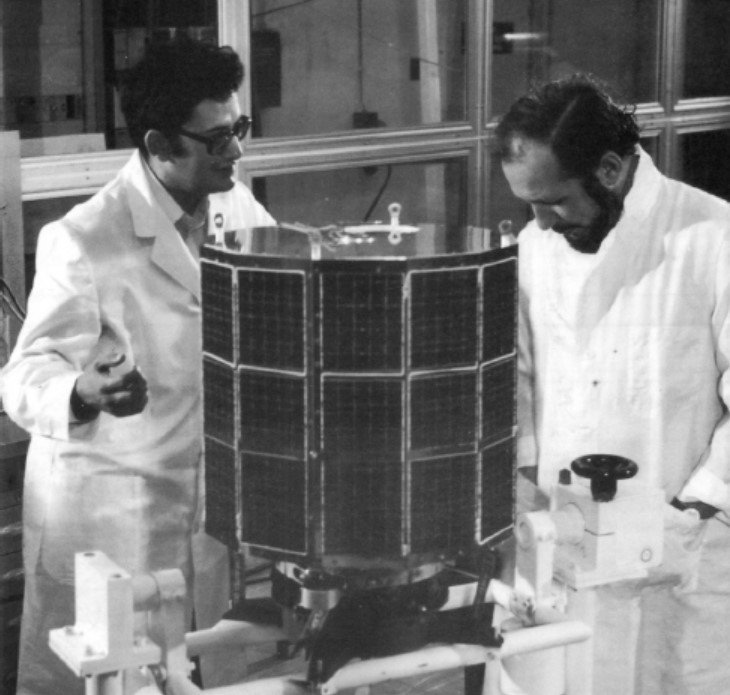 Intasat, el primer satélite artificial español, lanzado en noviembre de 1974