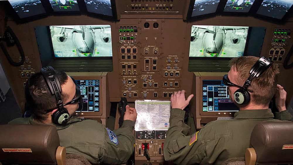 Puesto de control de repostaje de un KC-46 - USAF/Cabo mayor Cody Dowell
