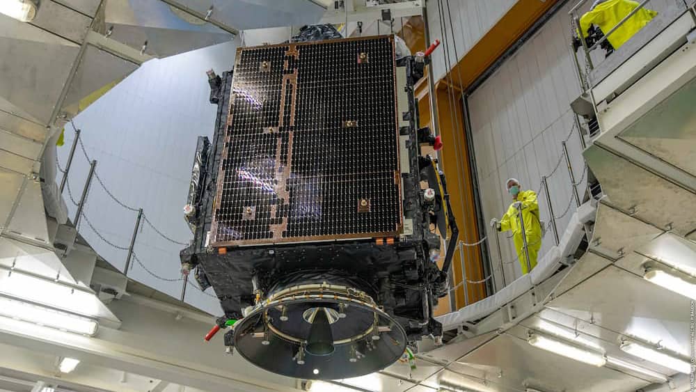 Empieza a funcionar en pruebas el detector de rayos del primer satélite Meteosat de tercera generación